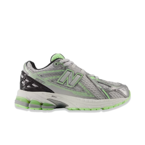 New Balance 1906R Argent foncé métallisé à la menthe